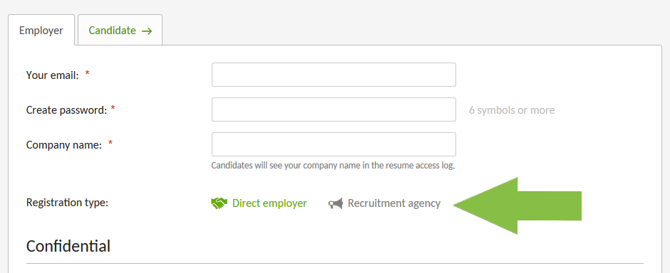 Company type